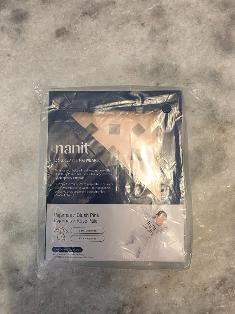 New Nanit Breathing Wear Pajamas Pink